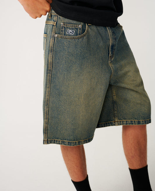 RIP CURL Archive Dirty Denim Walkie 23" Short