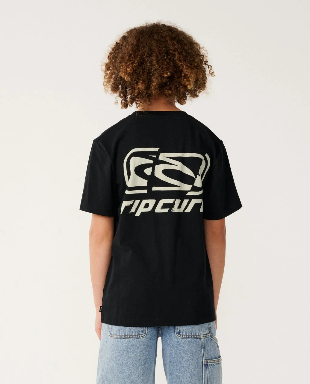 RIP CURL Boys Archive Ripped Tee Black 8-16 years