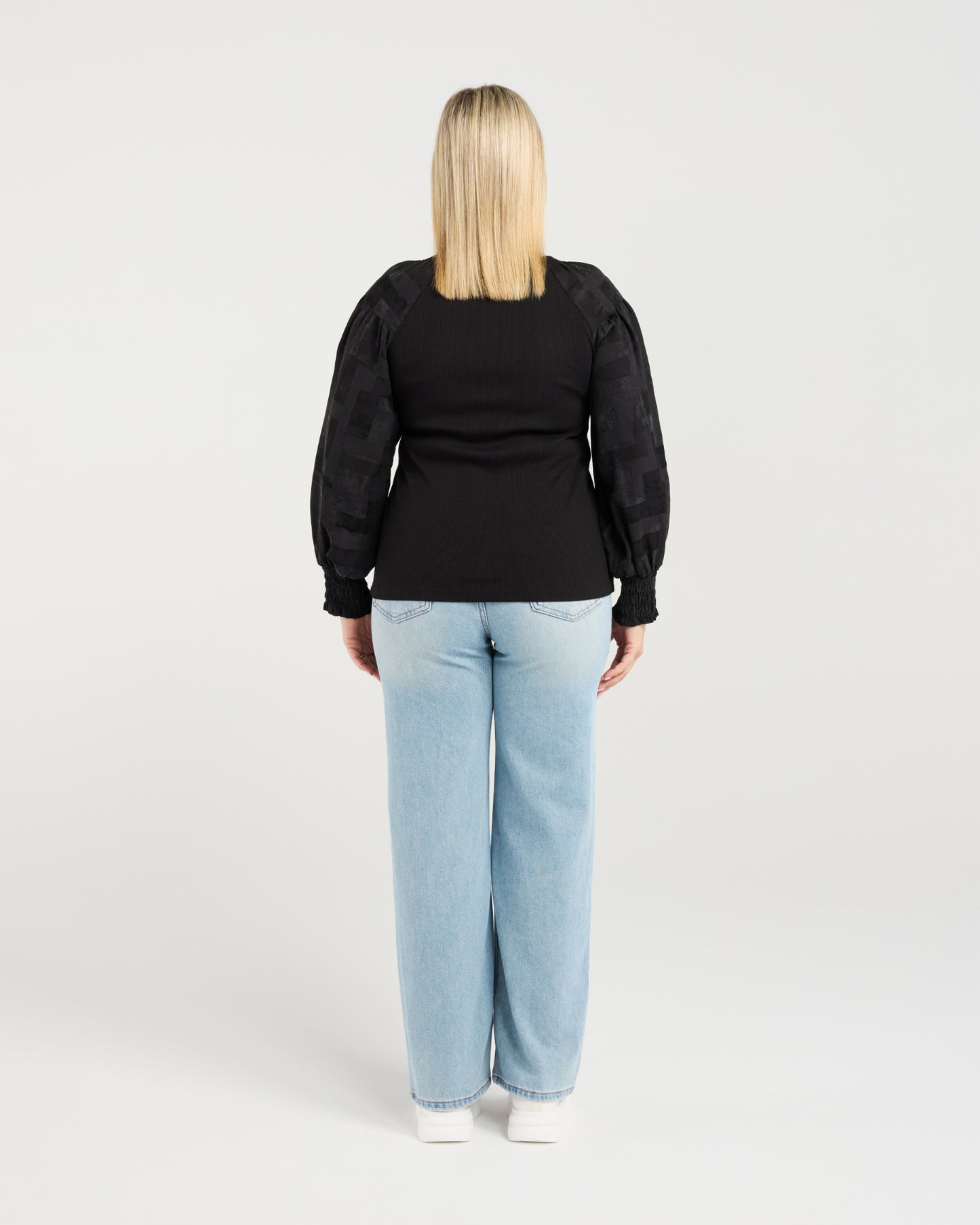 ZAFINA Aria Top Black