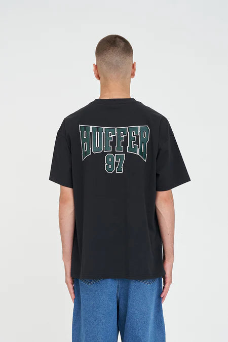 HUFFER Attain Block Tee Basalt