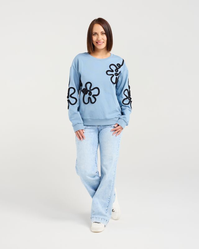 SEDUCE Aurelia Sweater Blue