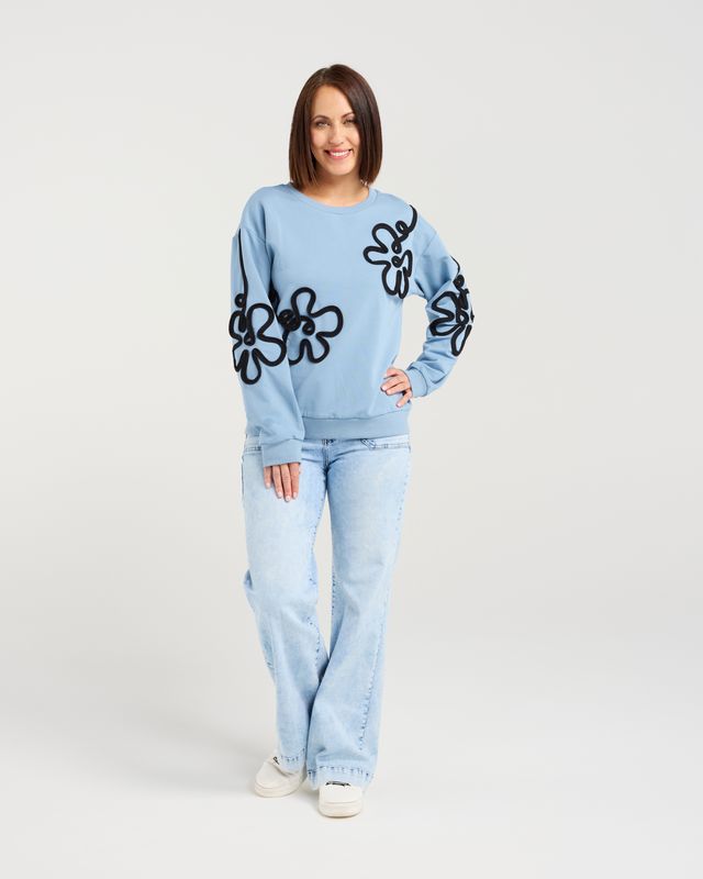 SEDUCE Aurelia Sweater Blue