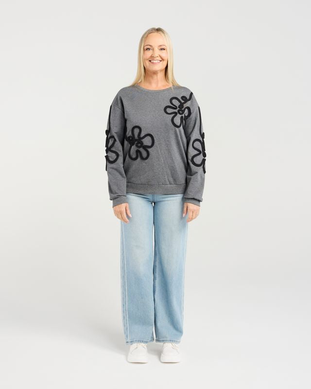 SEDUCE Aurelia Sweater Grey