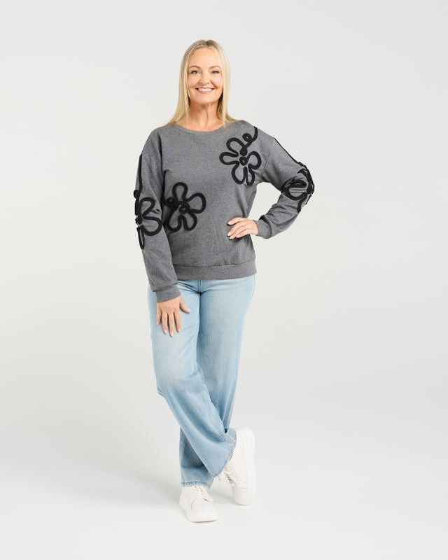 SEDUCE Aurelia Sweater Grey