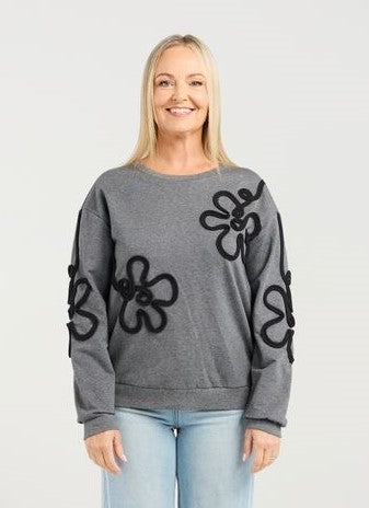 SEDUCE Aurelia Sweater Grey