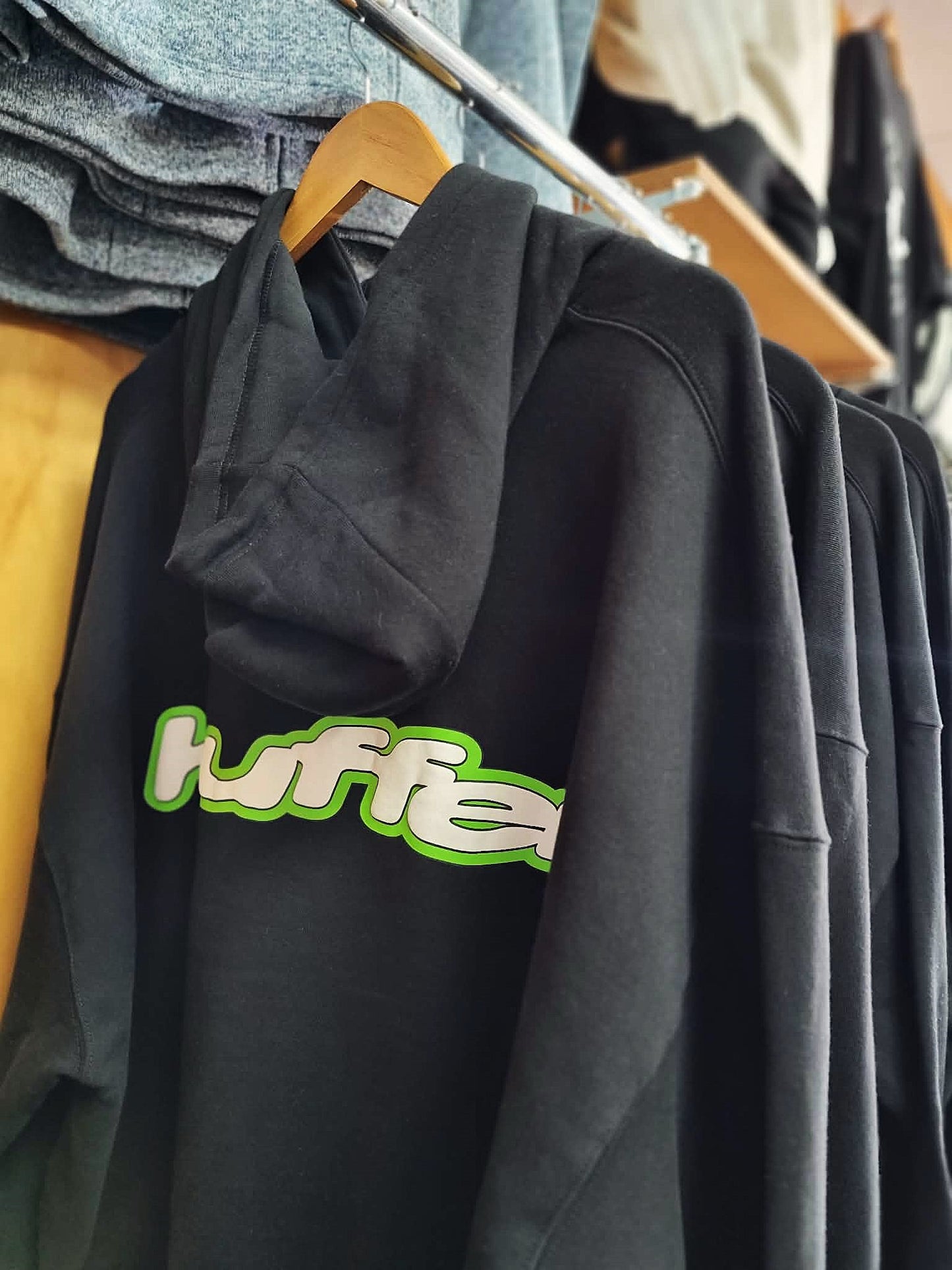 HUFFER Sub Crop Hoodie 350g Omni
