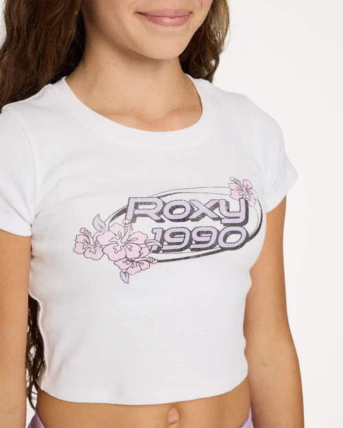 ROXY Girls Baby One More Time Tee 8-14 years