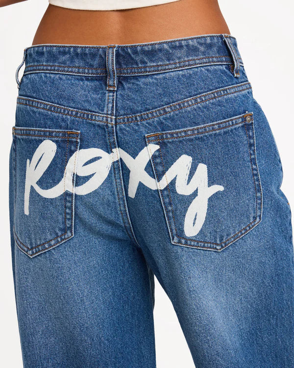 ROXY Womens Backslider Denim Jean Pant
