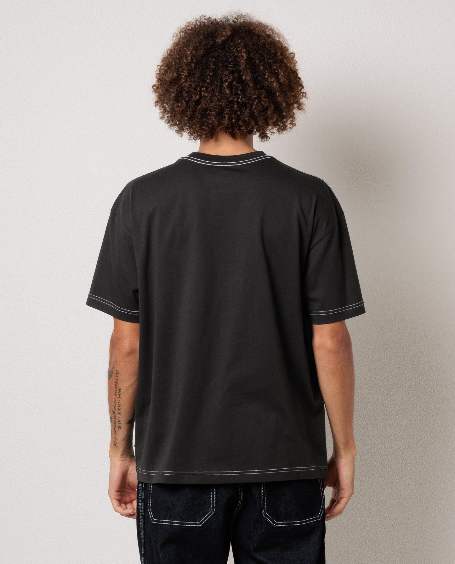 BILLABONG Bad Dog OG Tee Washed Black