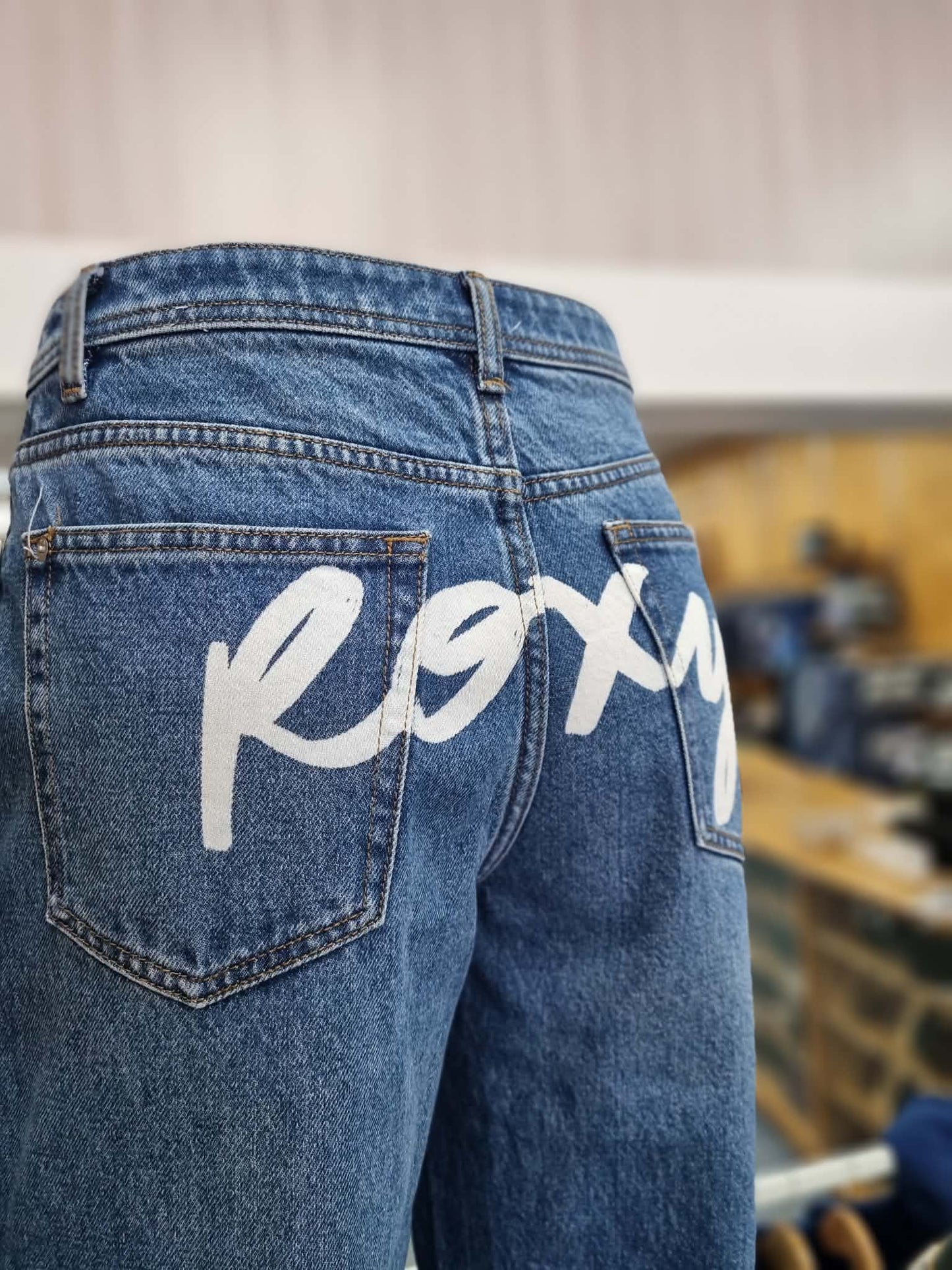 ROXY Womens Backslider Denim Jean Pant
