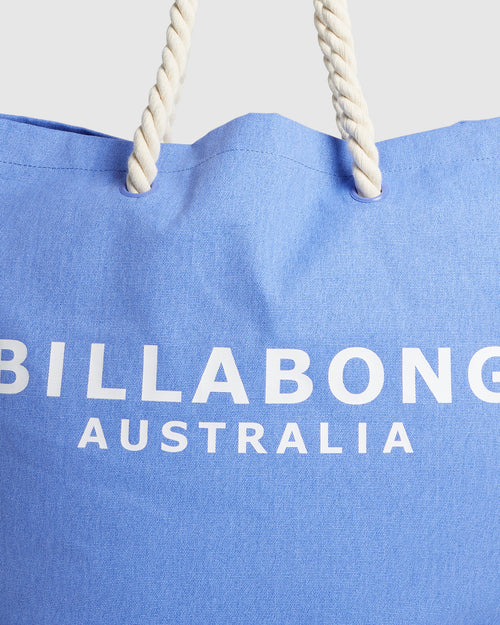 BILLABONG Society Beach Tote Bag Royal Blue