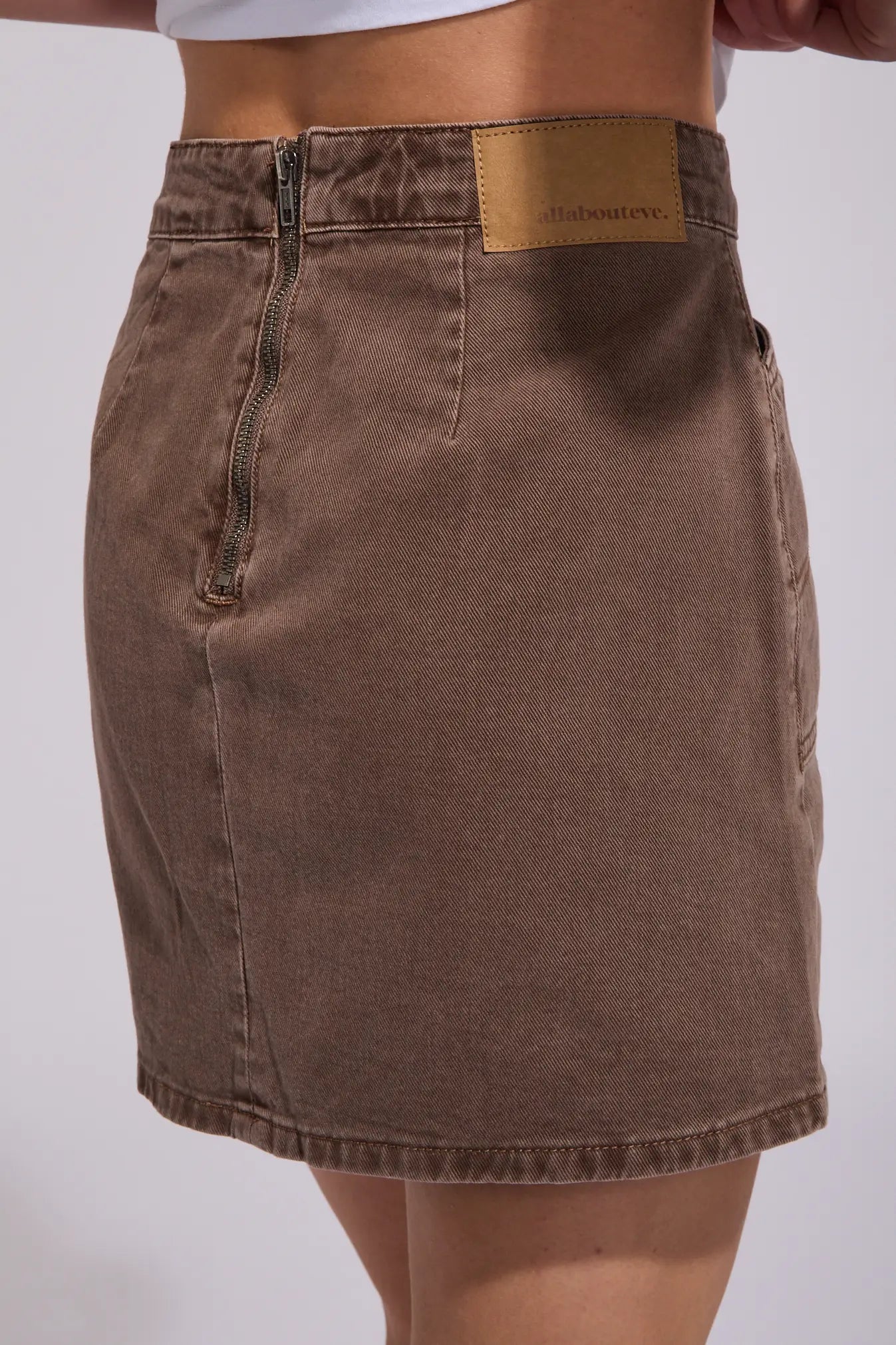 ALL ABOUT EVE Becca Skirt Cocoa