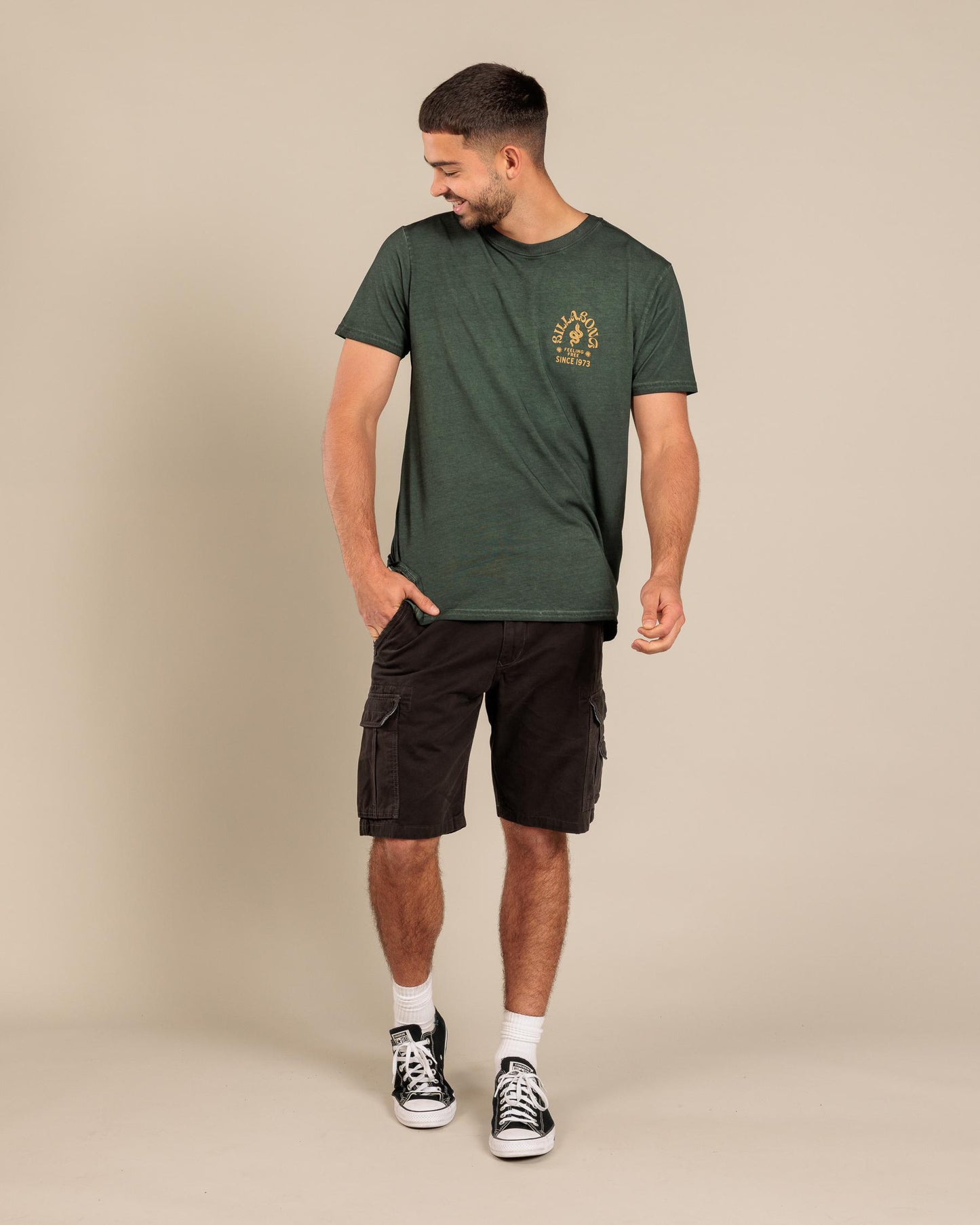 BILLABONG Big Wave Shaz Tee Green