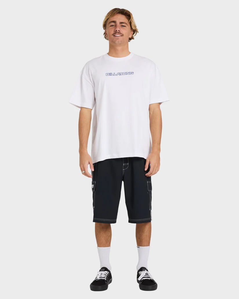 BILLABONG Mens Throw On Boardshort 3.0 Black