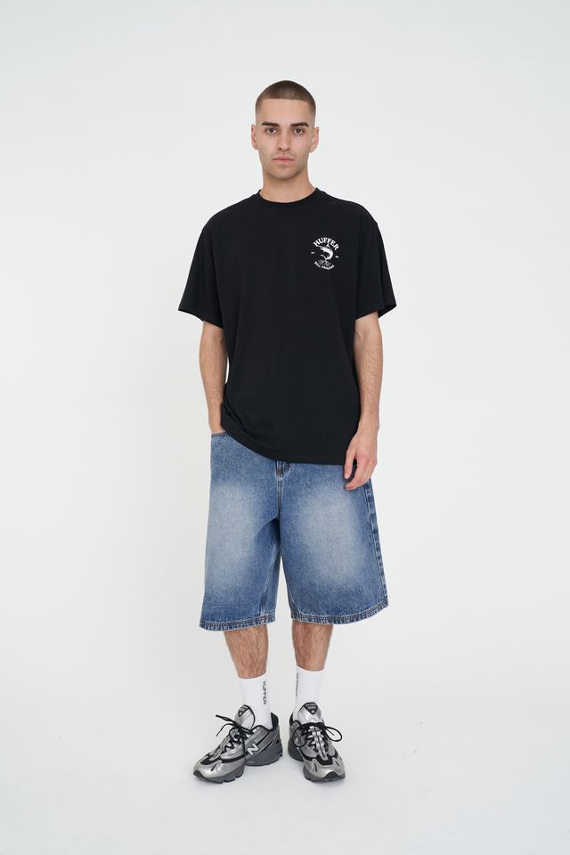 HUFFER Billed Sup Tee Black