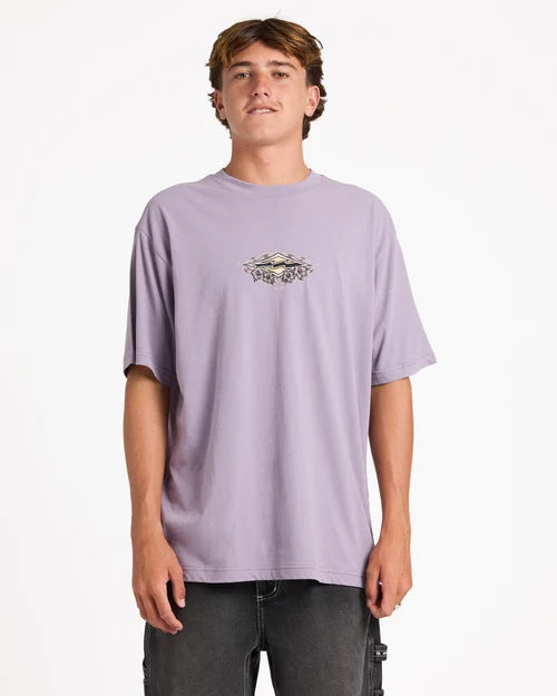Billabong Biscus OG Tee Purple Ash