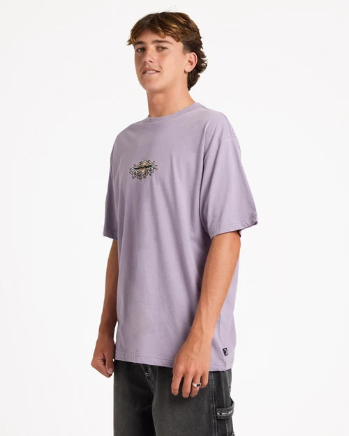 Billabong Biscus OG Tee Purple Ash