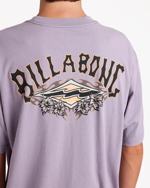 Billabong Biscus OG Tee Purple Ash
