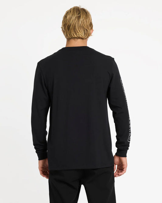 QUIKSILVER Blind Cast Long Sleeve Tee Black