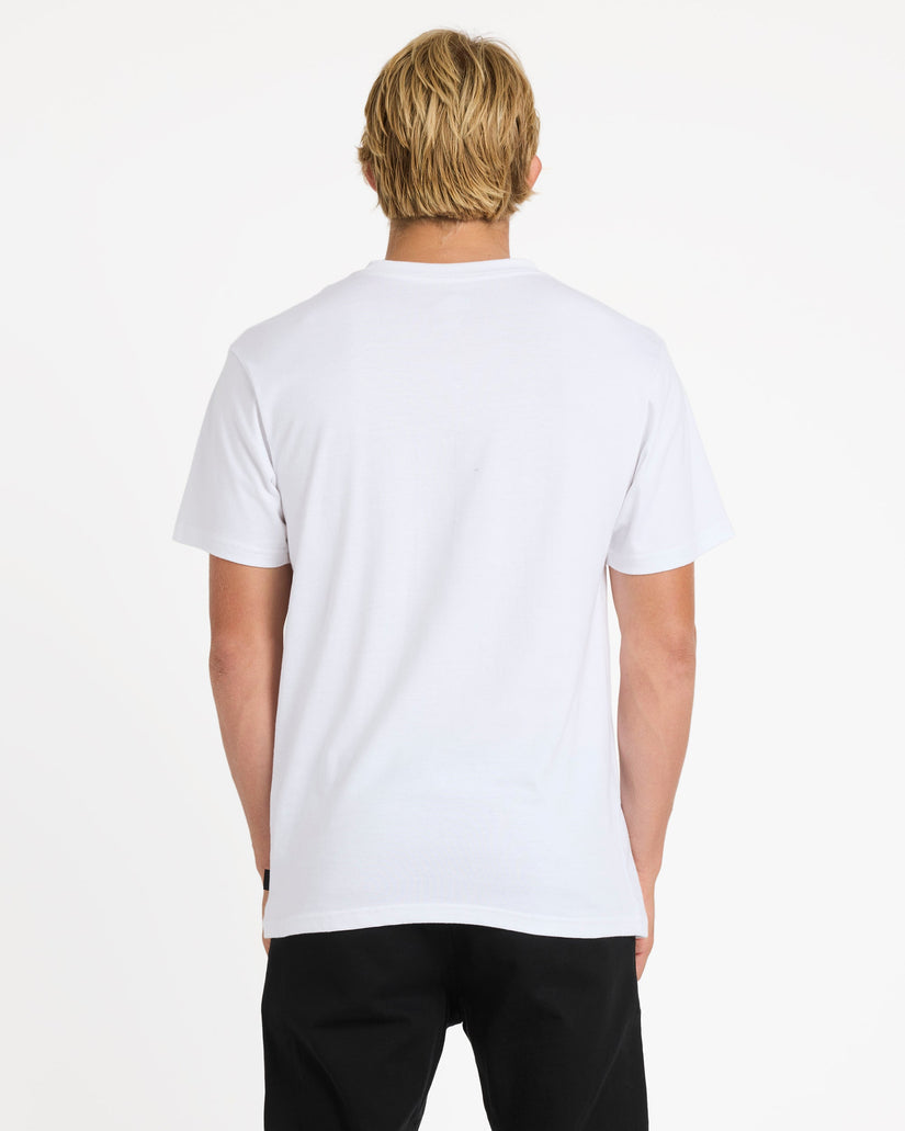 QUIKSILVER Blind Cast Tee White