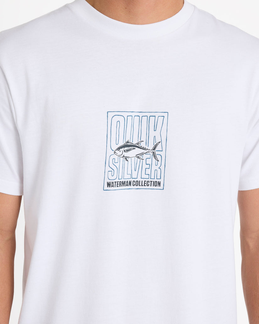 QUIKSILVER Blind Cast Tee White