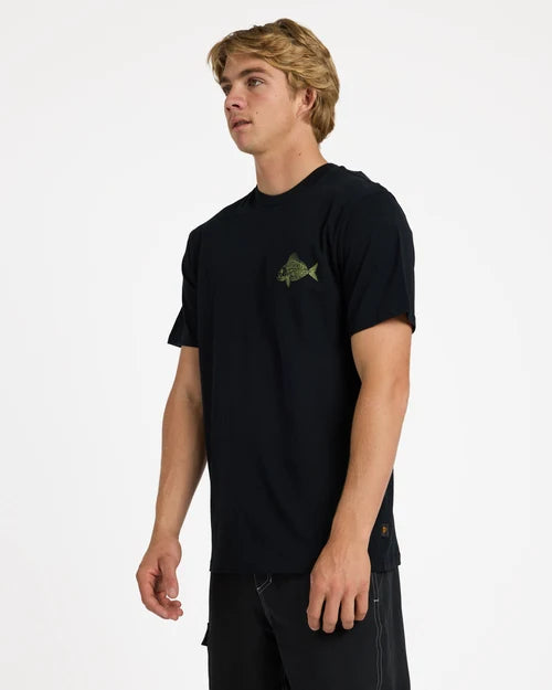 QUIKSILVER Boneyards Tee Black