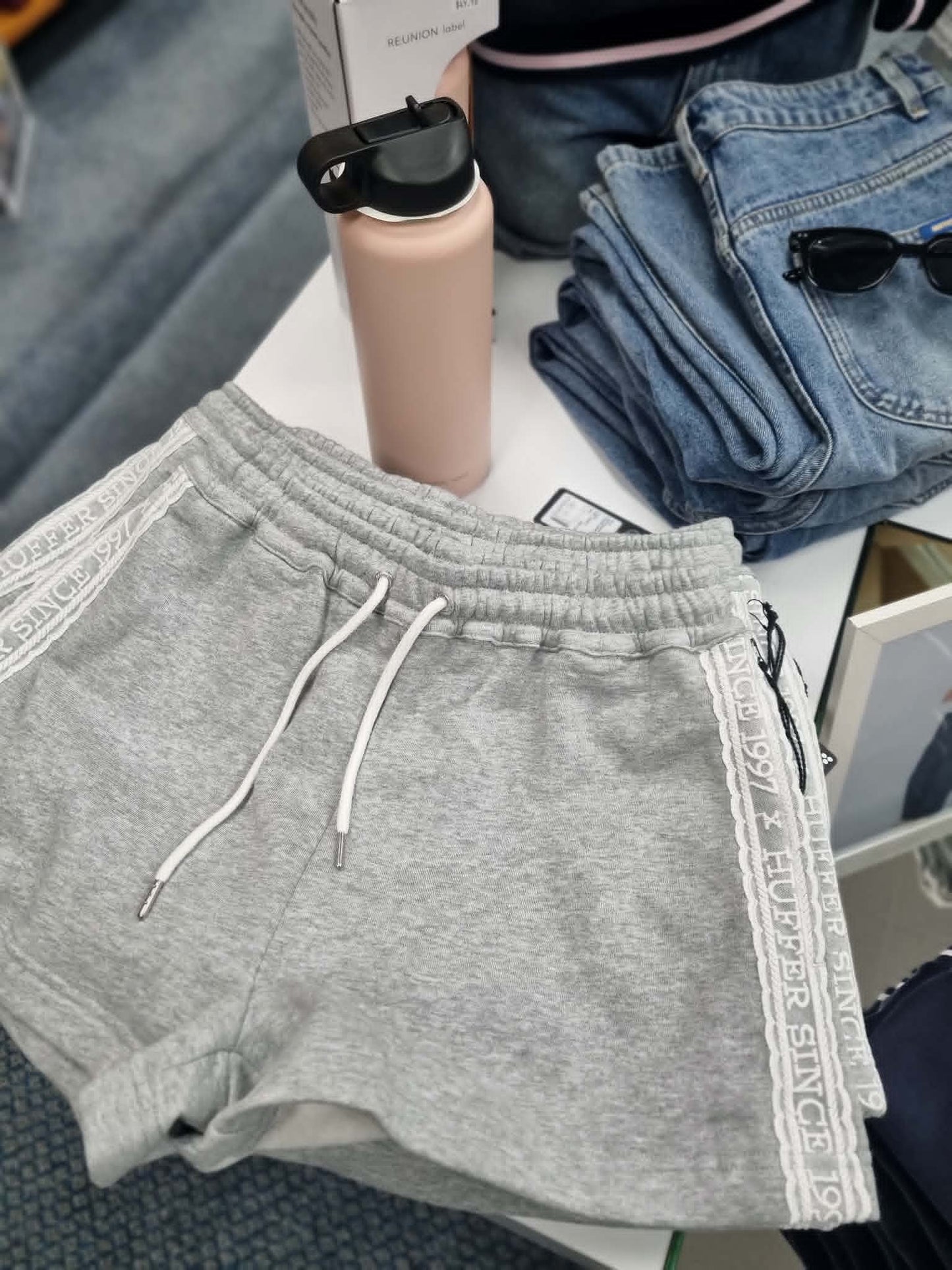 HUFFER Cherie Shorty Short Greymarle