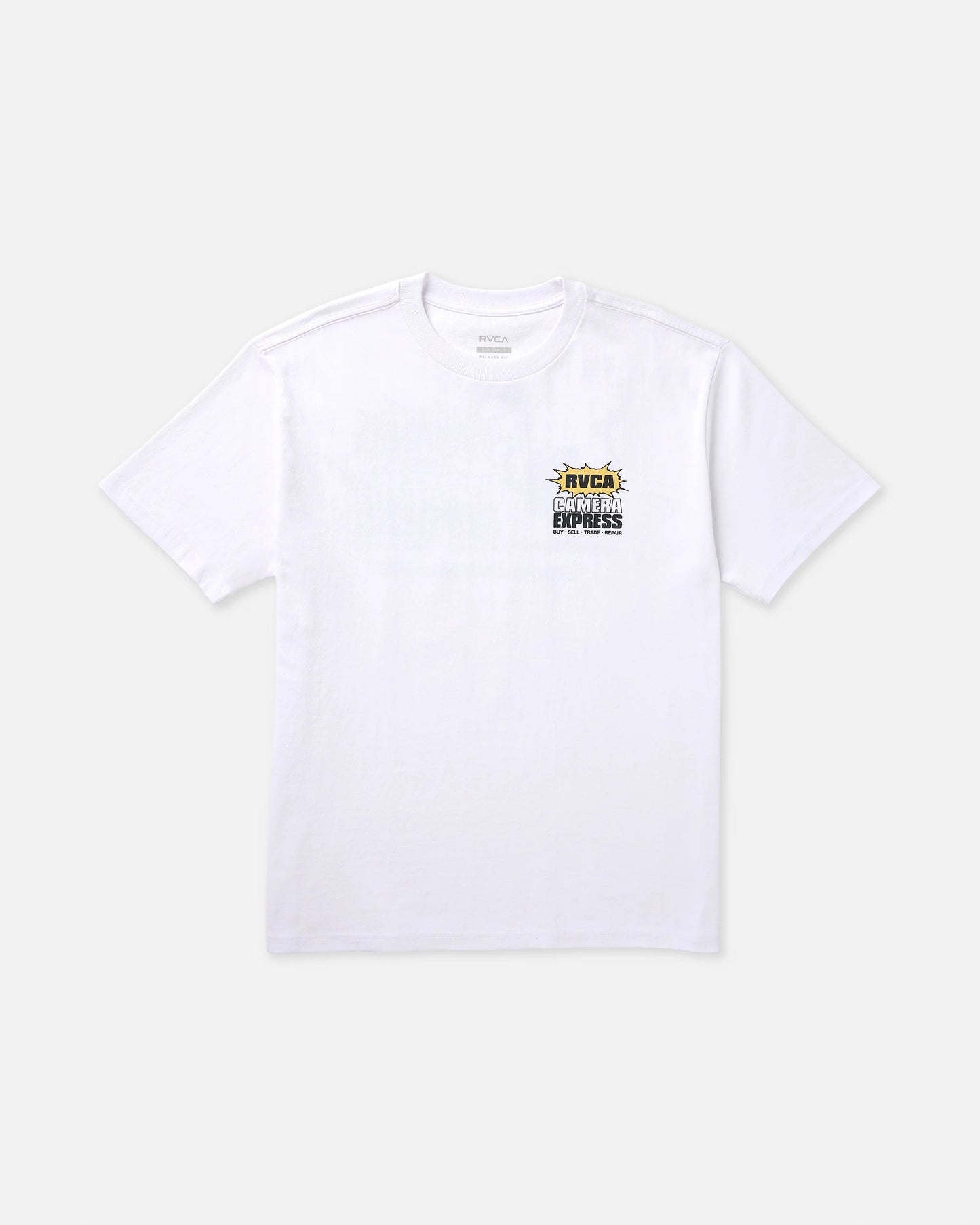 RVCA Camera Express Tee White