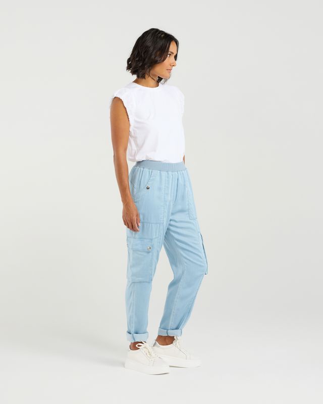 ET ALIA Carter Cargo Skyblue Wash