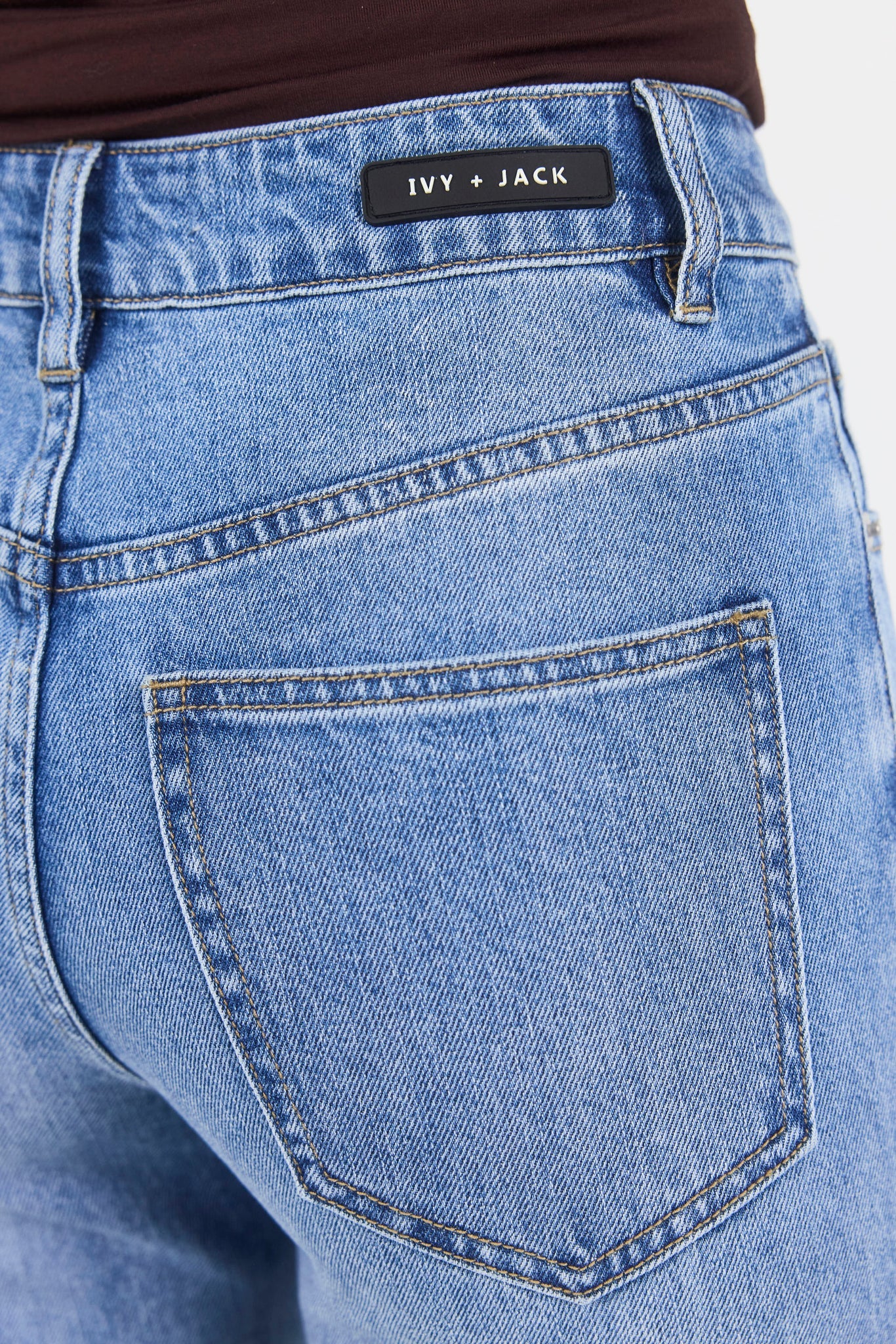 IVY + JACK Catalina 90s Kick Flare Crop Jean