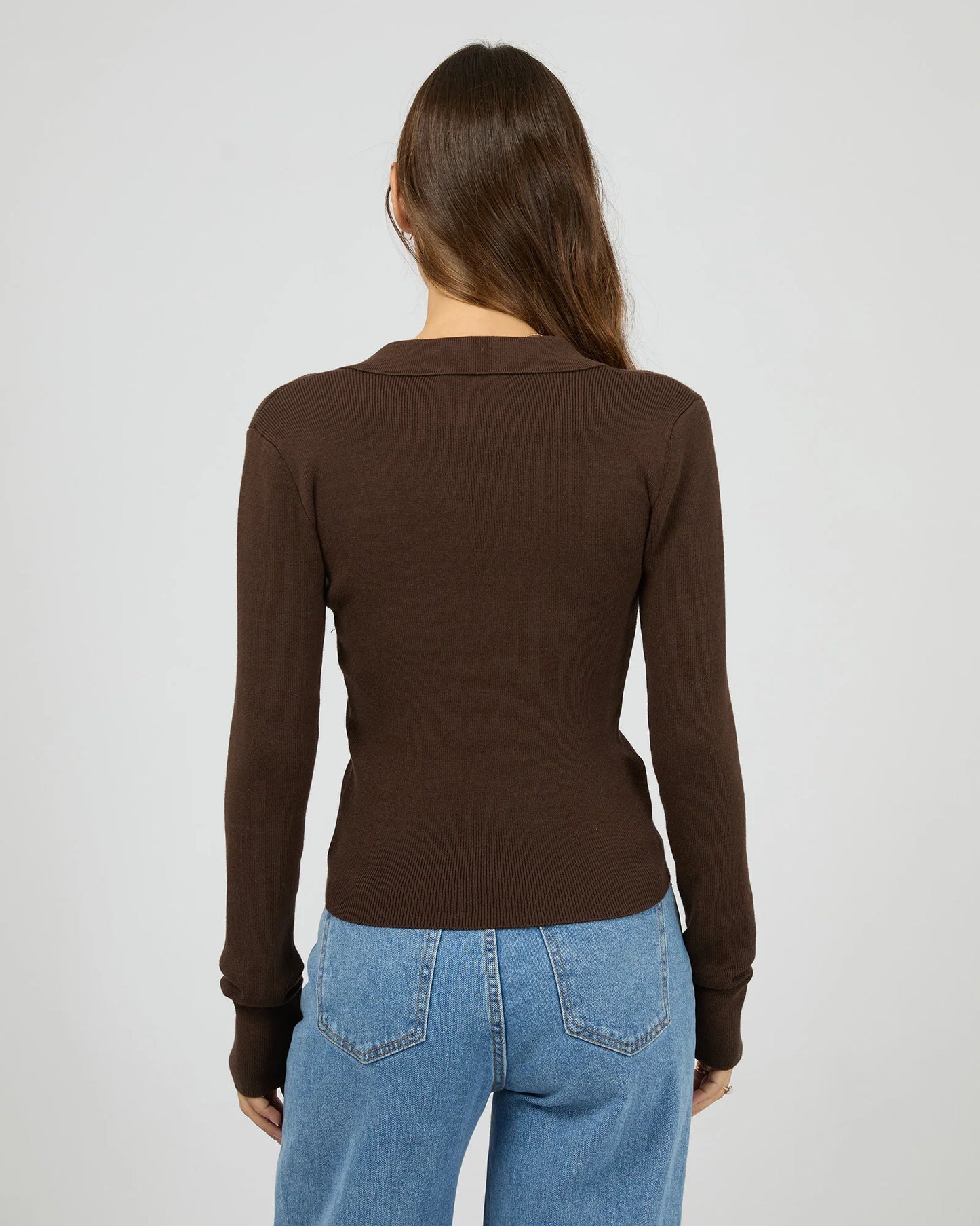ALL ABOUT EVE Cecilia Knit Brown