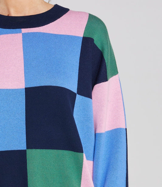 THING THING Checker Jumper Harmony Hues