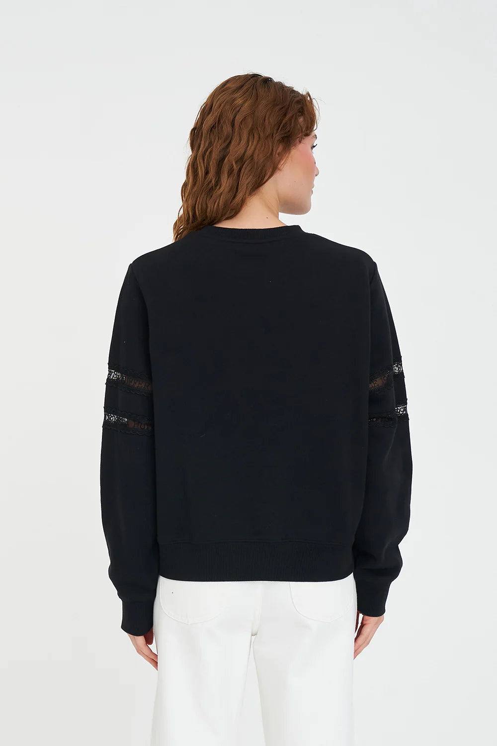 HUFFER Cherie Classic Crew Black