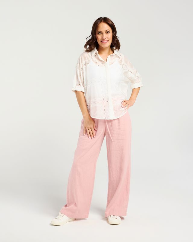 ZAFINA Clara Shirt White Jasmine