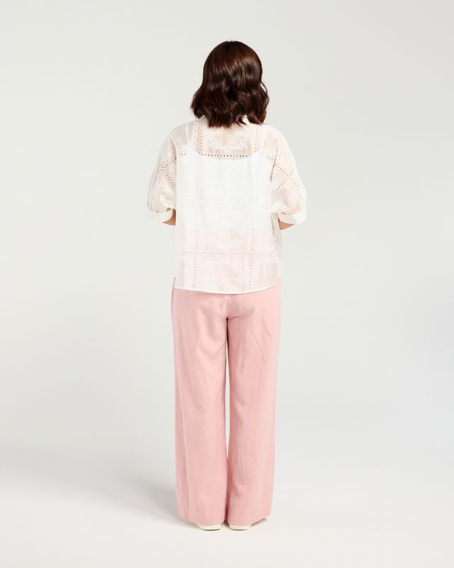 ZAFINA Clara Shirt White Jasmine