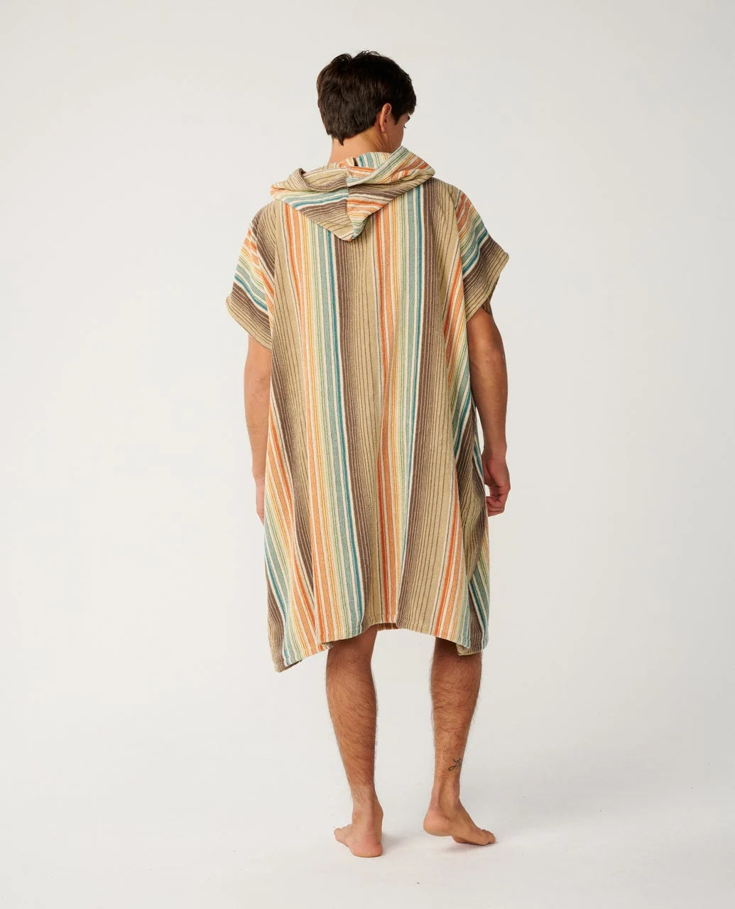 RIP CURL Classic Surf Hooded Poncho Towel Khaki Sand