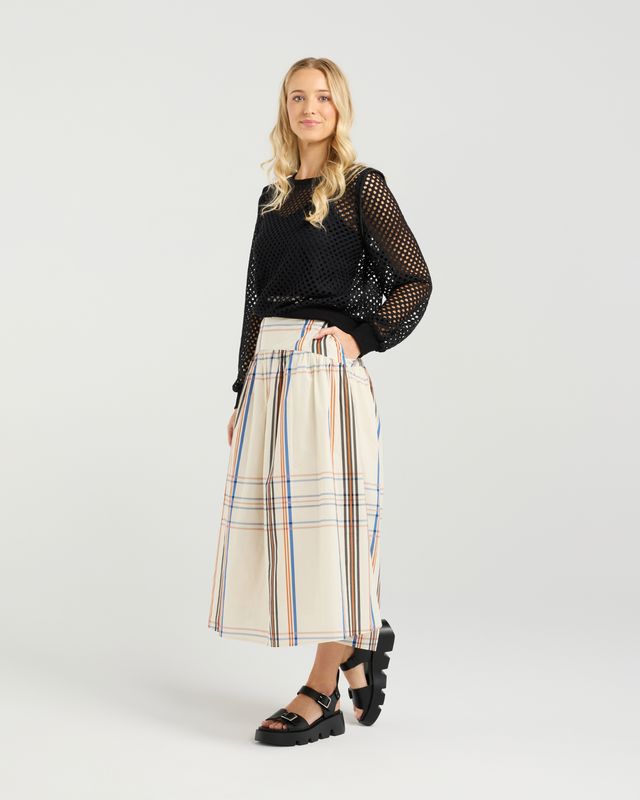 ET ALIA Cleo Knit Top Black