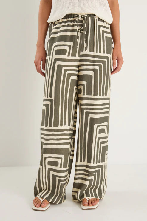 STORIES BE TOLD Conduct Pant Khaki