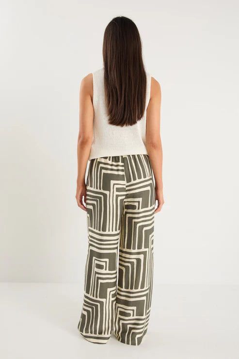 STORIES BE TOLD Conduct Pant Khaki