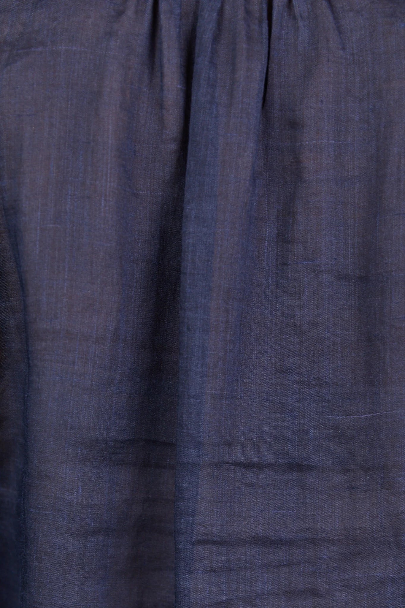 IVY + JACK Continuance Navy Ramie Button Top