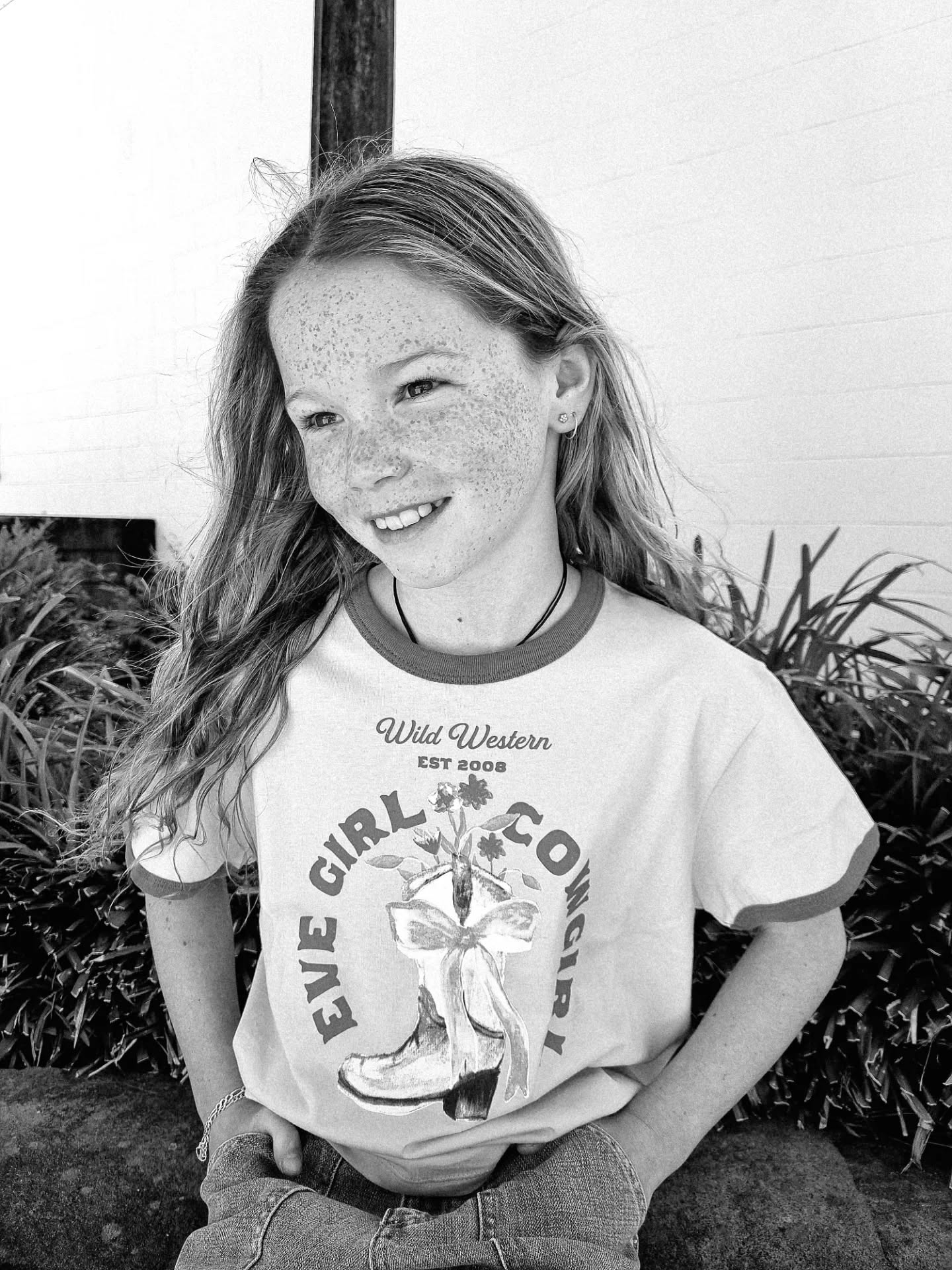 EVE GIRL Rodeo Ringer Tee 3-7 years