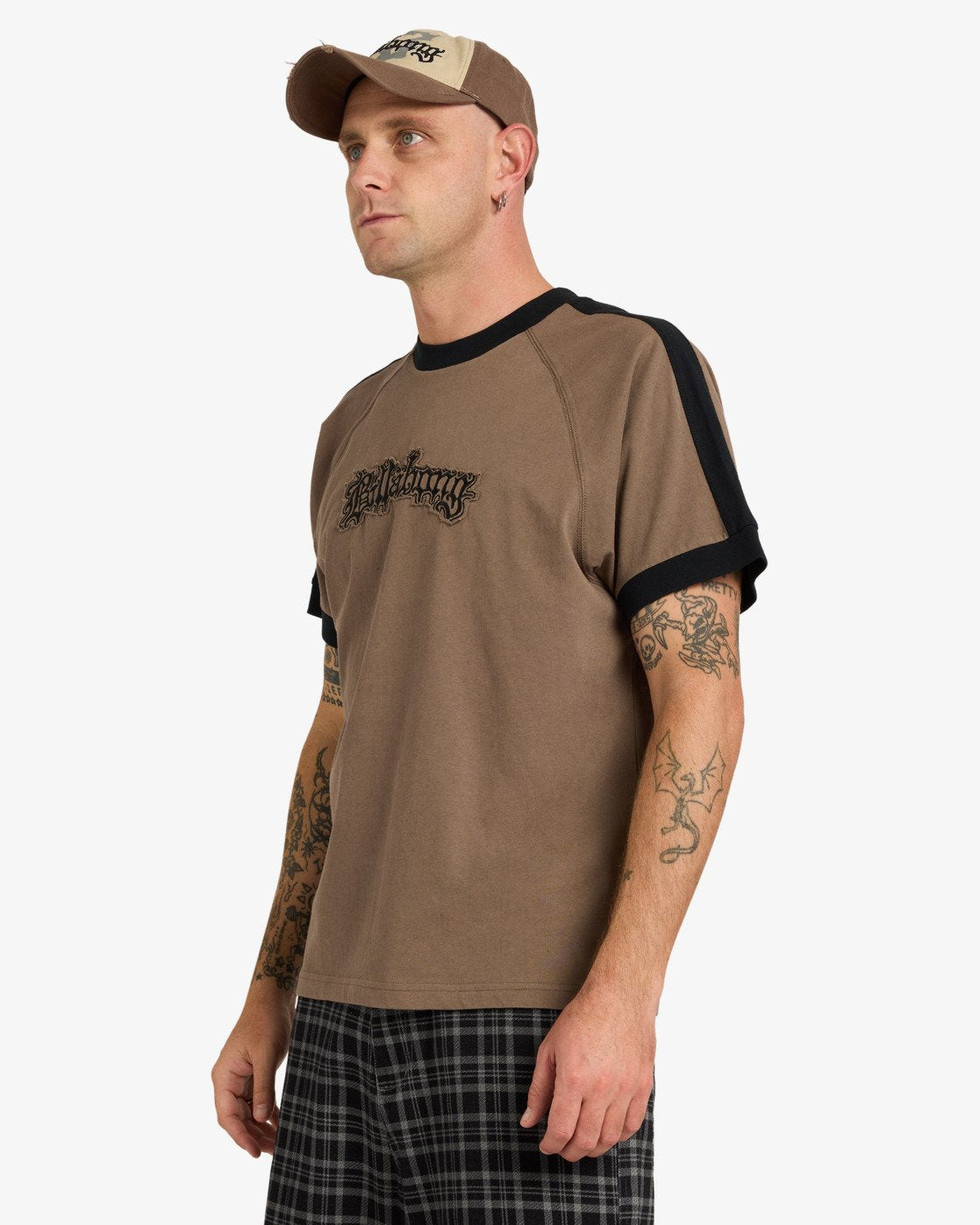 BILLABONG Creed Panel Tee Cava