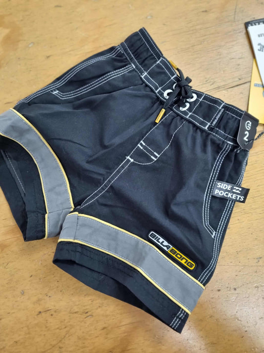 BILLABONG Groms Throw on Boardshorts 2.0 Black 2-6 years
