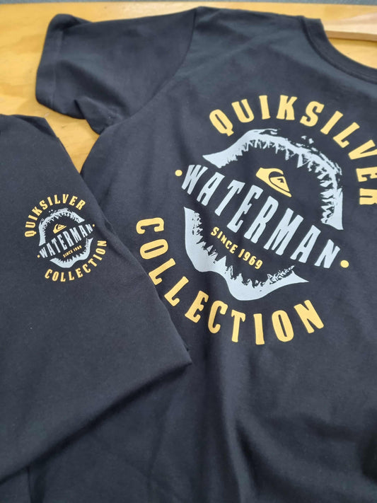 QUIKSILVER Heavy Hooks Black Tee