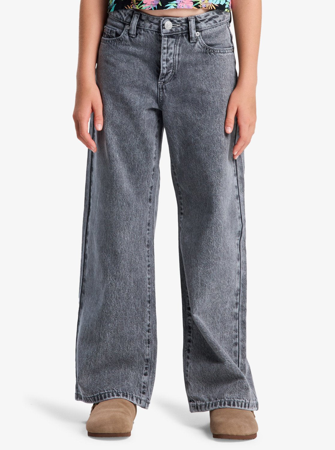 ROXY Girl Dawn Patrol Mid Lava Denim Pant 8-14 years