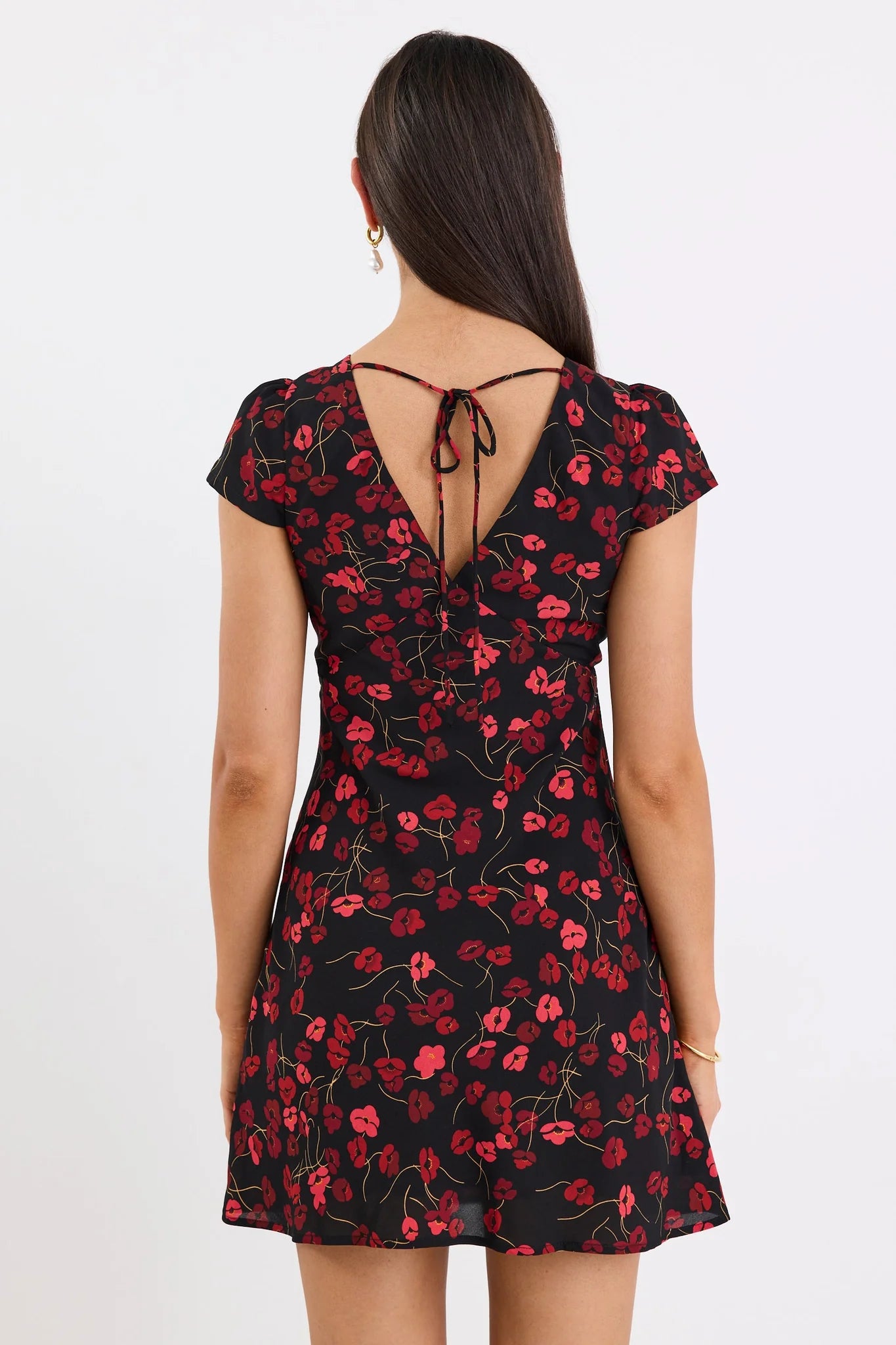 GEORGIA ZOE Derry Dress Poppy Print