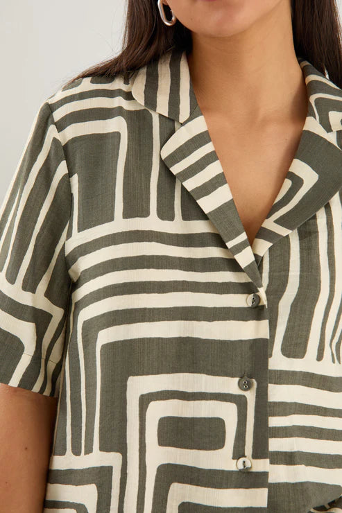 STORIES BE TOLD Dispatch Shirt Khaki Maze