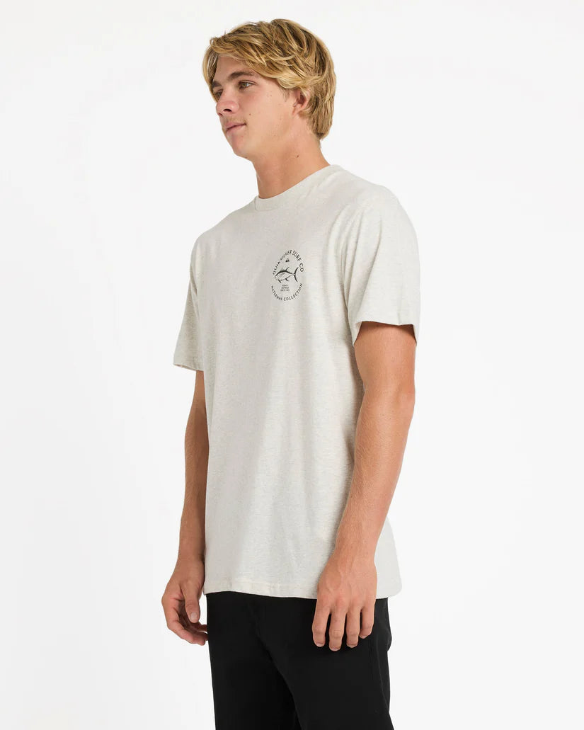 QUIKSILVER Drag Tee greymarle