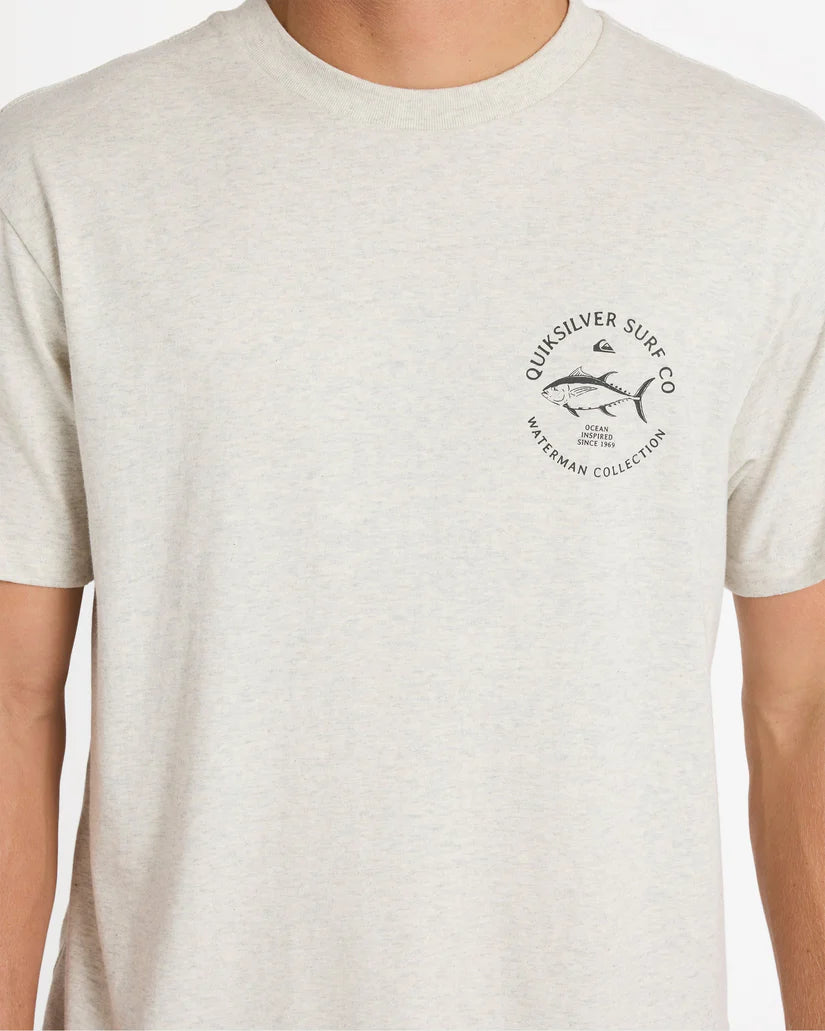 QUIKSILVER Drag Tee greymarle