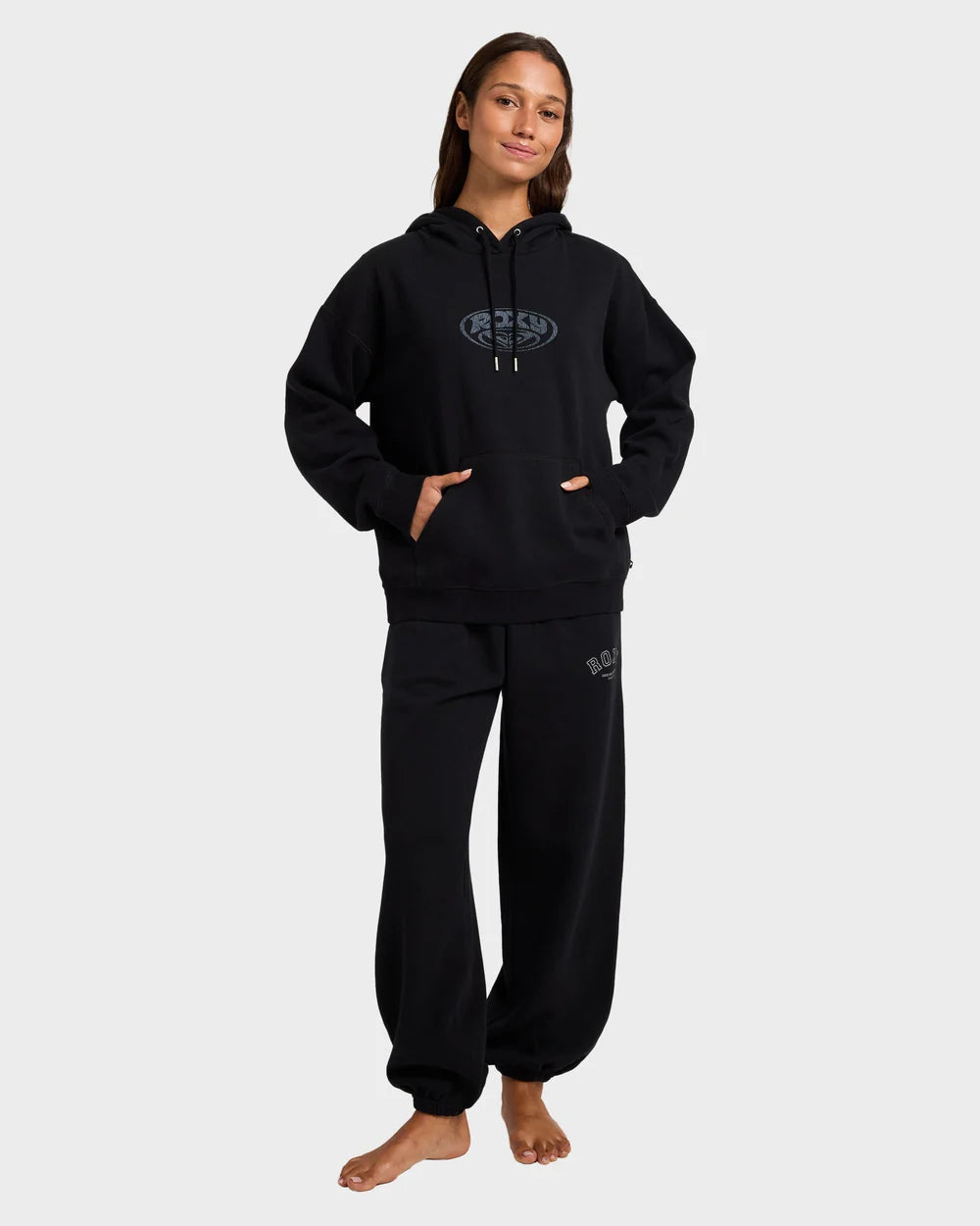 ROXY Dreamy Days Pullover Hoodie Black